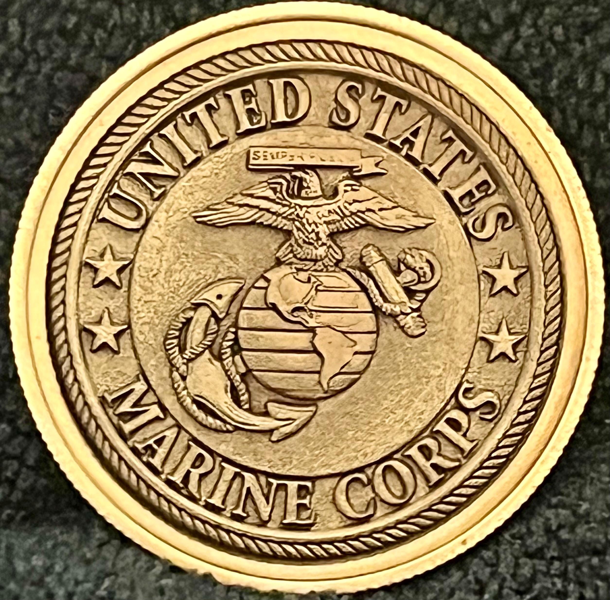 US Marine Corps Medallion