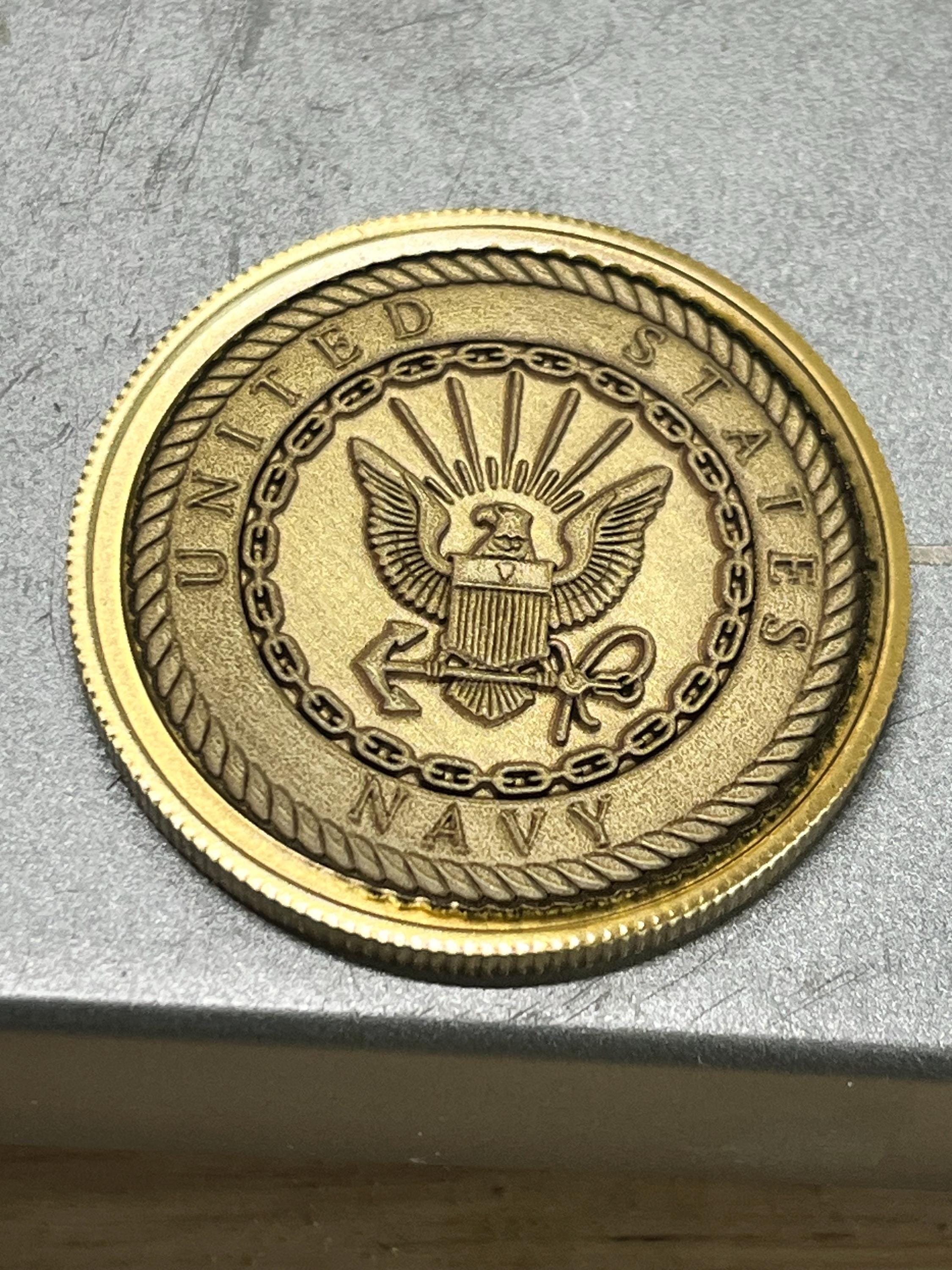 US Navy Medallion