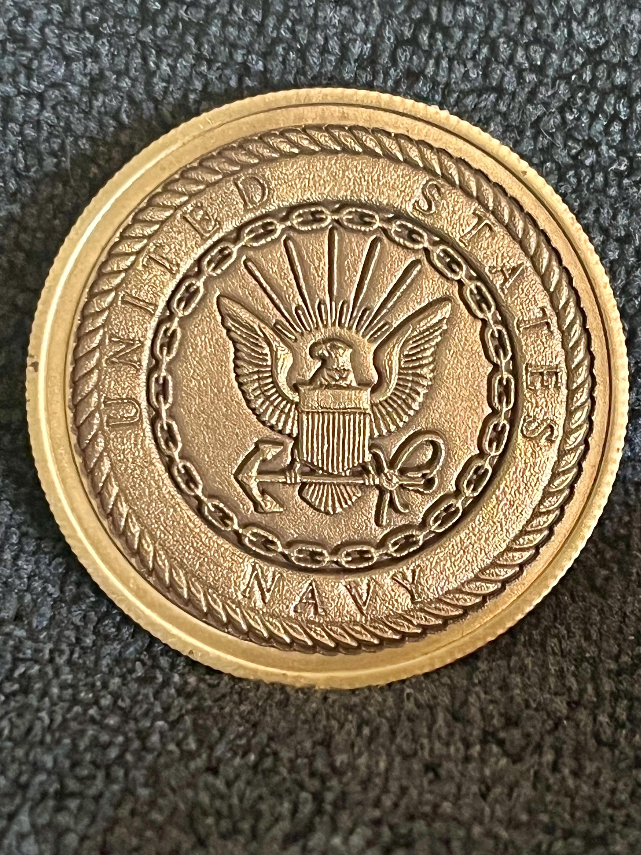 US Navy Medallion
